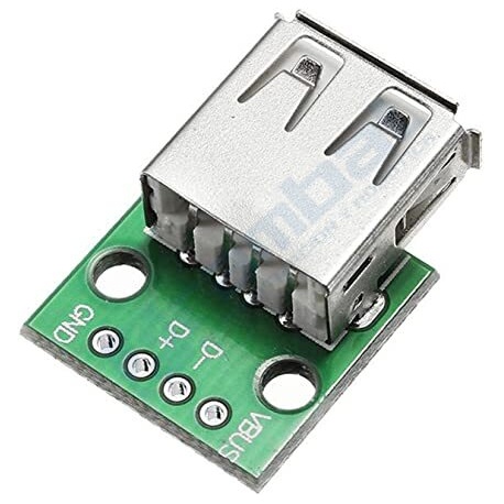 Conector USB 2.0 Tipo A Hembra 4 Pines