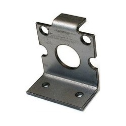 Solarbotics GMB28 (GM2/GM8 Gear Motor Bracket, Laser-Cut Steel)