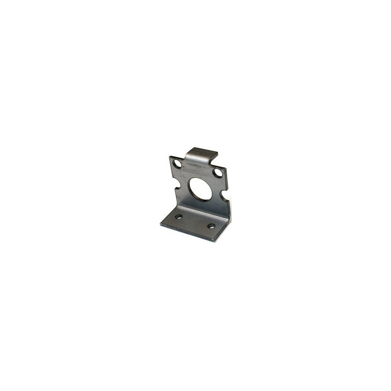 Solarbotics GMB28 (GM2/GM8 Gear Motor Bracket, Laser-Cut Steel)