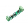 Placa de prueba de aislamiento optoacoplador, módulo de procesadores PLC, AC 220V, 1 canal, MCU TTL