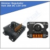 Dimmer Regulador Volt 30A DC 12V-24V.